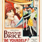 BE YOURSELF! 1930 Fanny Brice