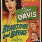 BEAUTIFUL BUT BROKE 1944 Joan Davis