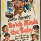 BUTCH MINDS THE BABY 1942 Virginia Bruce BUTCH MINDS THE BABY 1942 Virginia Bruce
