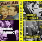 PRE-CODE DOUBLE FEATURE Woman's Man Command Performance 1931-1934 PRE-CODE DOUBLE FEATURE Woman's Man Command Performance 1931-1934