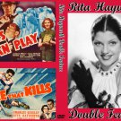 RITA HAYWORTH DOUBLE FEATURE 1937 Girls Can Play The Game That Kills RITA HAYWORTH DOUBLE FEATURE 1937 Girls Can Play The Game That Kills