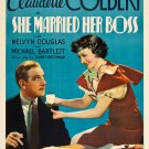 SHE MARRIED HER BOSS 1935 Claudette Colbert