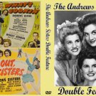 THE ANDREWS SISTERS DOUBLE FEATURE 1942 What's Cookin' Give Out Sisters