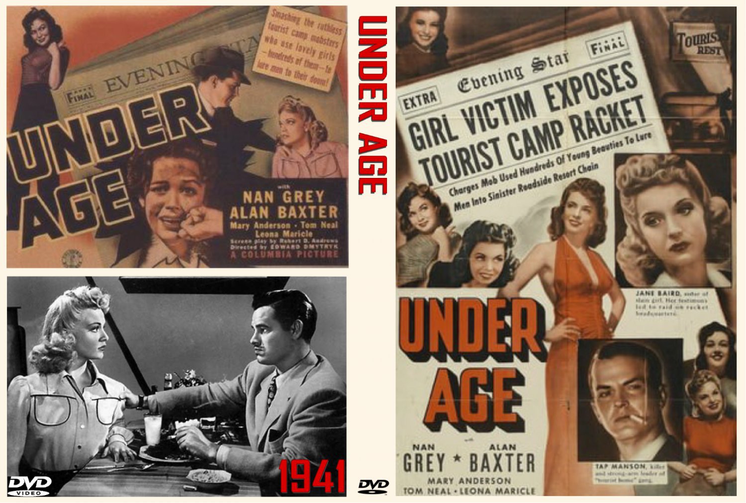 UNDER AGE 1941 Nan Grey