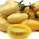 30 Seeds Cream Sausage Tomato Seeds Heirloom Oragnic Non Gmo Rare