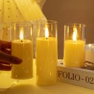 Artificial LED Candles with Acrylic Glass for Festival Wedding Home Party/ Candles without any fire