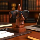 (Limited Edition) A Premium Wooden Handcrafted Nose Shaped Eye Glasses Holder