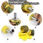 Pineapple Corer & Slicer &acirc;�� Stainless Steel Kitchen Gadget
