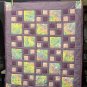 Purple and Pink Unicorn Baby Quilt