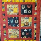 Vintage Schoolhouse Baby Quilt