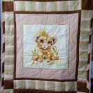 Lion Baby Quilt