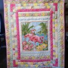 Flamingo Lap Quilt