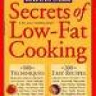 Eating Well Secrets of Low-Fat Cooking Susan Stuck (Editor) NEW