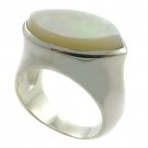 925  Sterling  with Genuine lapis Silver Ring size 9