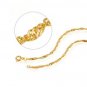 Free Shipping 18K Gold Plated Simple Chain