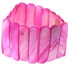 Free Shipping FASHION JEWELRY BRACELET WITH GENUINE MOTHER OF PEARL, DIFFERENT COLORS