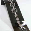 Free Shipping 925 silver bangle Genuine Sapphire