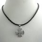Free shipping Celtic Life Steel Pendant With Wax Chord
