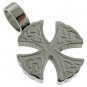 Free shipping Celtic Life Steel Pendant With Wax Chord