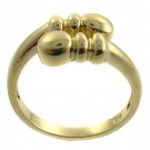 Free Shipping 14K French Gold  Plated 2 Micron  Costume  Jewelry Ring