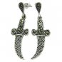 Free Shipping 925 Silver Fashionable Marcasite Earring
