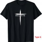 Believe Christian Cross Jesus Christ Unisex T-Shirt - Type 6 Believe Christian Cross Jesus Christ Unisex T-Shirt - Type 6