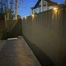 White Case Outdoor LED Solar Lamps - Step Lamp Garden Lights (Waterproof) - White Color Light