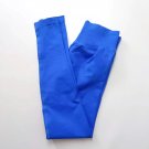 Women's Seamless Ribbed Leggings – Yoga, Gym, Workout Fitness Pants - Electric Blue