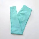 Women's Seamless Ribbed Leggings – Yoga, Gym, Workout Fitness Pants - Mint Green