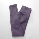 Women's Seamless Ribbed Leggings – Yoga, Gym, Workout Fitness Pants - Grape Purple