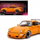 RWB Bodykit "Hibiki" Orange Metallic 1/18 Diecast Model Car