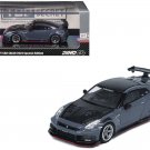 2024 Nissan GT-R (R35) Nismo "Top Secret" Gray with Carbon 2024 Special Edition" 1/64 Diecast Model 2024 Nissan GT-R (R35) Nismo "Top Secret" Gray with Carbon 2024 Special Edition" 1/64 Diecast Model
