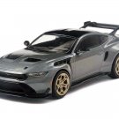 2025 Ford Mustang GTD Gray Metallic with Black Top 1/43 Diecast Model 2025 Ford Mustang GTD Gray Metallic with Black Top 1/43 Diecast Model