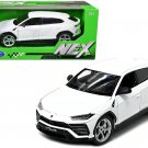 Lamborghini Urus White "NEX Models" 1/24 Diecast Model Car by Welly