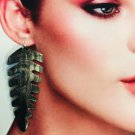 06/ Size Handmade Pair Buffalo Horn Earrings Adult Women,s Unisex rare Unic