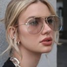 Metal Pilot Sunglasses Retro Square Stylish Women,s Unisex rare Unic