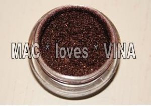 MAC Pigment * CHOCOLATE BROWN * 1/2 sample - $ave Pigments