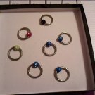 14g Captive Bead Ring Body Jewelry