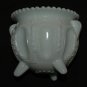 White Gypsy Pot - Toothpick holder - Boyd Glass Company