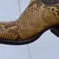 Vintage Pre Ban Python Bona Allen Boots 9d