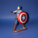 Marvel Cake Topper 3.5" Figure, Captain America, Decopac, 2011 Marvel Cake Topper 3.5" Figure, Captain America, Decopac, 2011