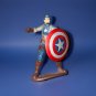 Marvel Cake Topper 3.5" Figure, Captain America, Decopac, 2011