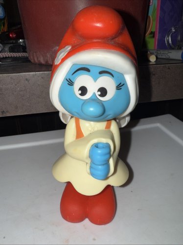 Smurfette 2016 Doll Plastic Figuring - No plant