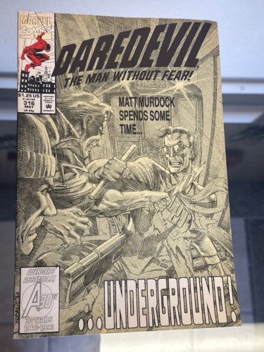 marvel comic books daredevil comics various issues