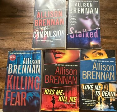 allison brennan paperback books pick the one you want