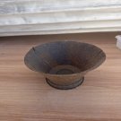 Rustic Metal Milk Strainer: Vintage Farmhouse Kitchen Decor