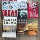 sandra brown paperback and hardback books