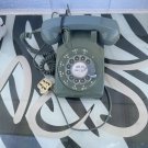 ROTARY DIAL TELEPHONE Stromberg Carlson VINTAGE ARMY GREEN United Tele 1960/70