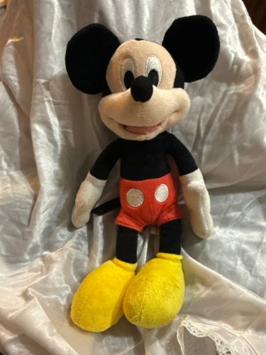 Disney Mickey Mouse 12" Plush Stuffed Animal Toy Authentic Original