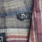 Vintage Saturdays  Button Down Mens medium Long sleeved Shirt Brown Plaid